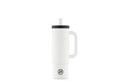 Termokande - 24Bottles - Straw Cup - Ice White - 800 ml - 24B085