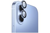 Mobil - Beskyttelsesglas - UNIQ Optix Aluminum Camera Lens Protector Glass for iPhone 17 with Applicator - Blue - 8886463696620