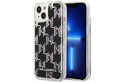 Mobil - Covers & Cases - Karl Lagerfeld KLHCP14MLMNMK iPhone 14 Plus 6.7 "hardcase black / black Liquid Glitter Monogram - 3666339076245