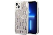 Mobil - Covers & Cases - Karl Lagerfeld KLHCP14MLMNMS iPhone 14 Plus 6.7 "hardcase silver / silver Liquid Glitter Monogram - 3666339076283