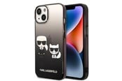 Mobil - Covers & Cases - Karl Lagerfeld KLHCP14MTGKCK iPhone 14 Plus 6.7 "hardcase black / black Gradient Ikonik Karl & Choupette - 3666339086411