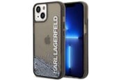Mobil - Covers & Cases - Karl Lagerfeld KLHCP14SLCKVK iPhone 14 6.1 "black / black hardcase Liquid Glitter Elong - 3666339091545