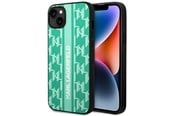 Mobil - Covers & Cases - Karl Lagerfeld KLHCP14SPGKLSKN iPhone 14 6.1 "hardcase green / green Monogram Stripe - 3666339084967