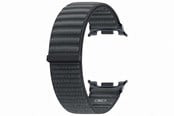 Smartwatch - Tilbehør - Samsung Galaxy Watch9 Fabric Watch Band (M/L) - Black - ET-SVL33LKEGEU