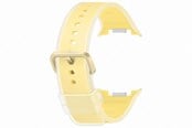 Smartwatch - Tilbehør - Samsung Galaxy Watch9 Misty Watch Band (S/M) - Yellow - ET-SXL34SYEGEU