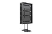 Vægbeslag, AV-Beslag & AV-Møbler - Multibrackets M Pro Series mounting kit - for digital signage display - dual pole high brightness - black - Maks 50 kg - Maks størrelse 75" - 7340234814534