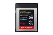 Hukommelseskort - SANDISK Extreme PRO - flash memory card - 4 TB - CFexpress 4.0 Type B - SDCFEB-4T00-GN4NN