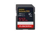 Hukommelseskort - SANDISK Extreme PRO SDXC - 300MB/s - 512GB - SDSDXEM-512G-GN4IN