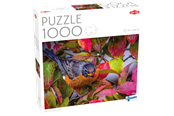 Puslespil - Tactic 1000 pcs puzzle: Robin in the Autumn Leaves - 60473