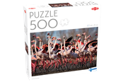 Puslespil - Tactic 500 pcs puzzle: Greater Flamingos - 59215