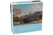 Puslespil - Tactic 1000 pcs: Wright Annankatu kylmänä talviaamuna - 58690