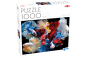 Puslespil - Tactic 1000 pcs puzzle: Fighting Fish - 56627