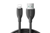 USB kabel - Joyroom Kabel Colorful 3A USB til Lightning SA29-AL3 / 3A / 1,2m (sort) - SA29-AL3 1.2m black