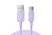USB kabel - Joyroom Kabel S-AC027A14 USB til USB C / 3A/ 1,2m (lilla) - S-AC027A14 1.2m-Purp
