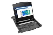 KVM-switch - Tripp Lite Eaton Series NetDirector 8-Port Rackmount Console HDMI KVM Switch 17" LCD IP Remote Access - B030-008-17-IP