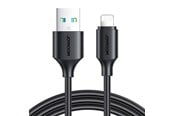 USB kabel - Joyroom Kabel til USB-A / Lightning / 2.4A / 0.25m S-UL012A9 (sort) - S-UL012A9 0.25m LB