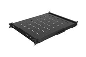 Rack skabe - Lanberg - rack sliding shelf - 445 x 350 mm load capacity up to 35 kg 4-point mounting - 1U - AK-1020-B