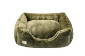 Hunde - 51 Degrees North 51 - Supersoft - Softbed - Dark Green - M: 70x50x2 - 513035
