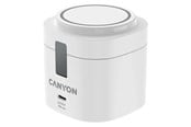 Mobil - Adaptere & Opladere - Canyon WCS-205 15W Qi2 2-i-1 Trådløs Oplader, Hvid - CNS-WCS405WW/A