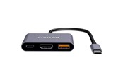 USB hub - Canyon DS-4 3-i-1 USB-C Hub 4K HDMI, Grå USB hub - 3 ports - Grå - CNS-TDS4