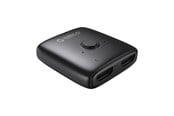 Skærmkabel - ORICO AS2-A1 HDMI Adapter Bi-directional Splitter - Black - HS2-A1-BK-EP-HU