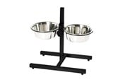 Hunde - Nobby Foderstander m/2 skåle justerbar 4 L - L72830
