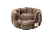 Hunde - 51 Degrees North 51 - Supersoft - Round Softbed - Dark Brown - S: 4 - 513022