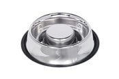 Hunde - Nobby Slowfeeder skål i rustfrit stål 1.35 L / Ø 30 cm - L73835