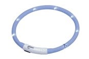 Hunde - Nobby LED halsbånd Puppy lyseblå Ø 45 cm - L77033