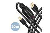 Under kategorisering - AXAGON ADR-220B USB 2.0 A-M -> B-M aktivt forbindelses-/repeaterkabel 20m - Kabel - Digital/Daten USB-kabel - ADR-220B
