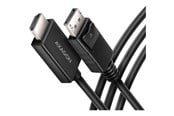 Skærmkabel - AXAGON RVD-HI20C2 - adapter - DisplayPort / HDMI - 1.8 m - RVD-HI20C2