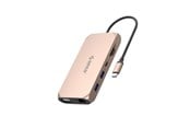 USB hub - ORICO XCR 12in1 USB-C Docking Station USB hub - USB 3.1 - 12 ports - XCR-X22-RG-BP