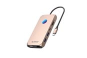 USB hub - ORICO XCR 12in1 RGB USB-C Docking Station USB hub - USB 3.1 - 12 ports - XCR-X2-RG-BP