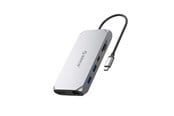USB hub - ORICO XCR 12in1 USB-C Docking Station USB hub - USB 3.1 - 12 ports - Grå - XCR-X33-GY-BP
