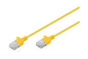 Netværkskabel - DIGITUS patch cable - 2 m - yellow - Gul - DK-1618-020S-Y-10