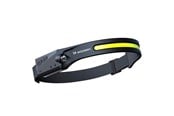 Lommelygter og pandelamper - Wozinsky WLC-1200 350lm CREE LED Headlamp IPX4 with Motion Sensor - Black - 5907769388934