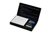 Køkkenvægt - Wozinsky Køkkenvægt WDW-1000 Jewelry Scale 200g 0.01g Precision Illuminated - Black - 5907769388545