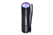 Lommelygter og pandelamper - Wozinsky WLD-9L IP65 UV Flashlight for Trace Detection - Black - 5907769389122