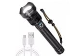 Lommelygter og pandelamper - Wozinsky WLT-20W tactical flashlight 20 W 2000 lm CREE diodes IP65 with adjustable beam - black - 5907769389115