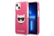 Mobil - Covers & Cases - Karl Lagerfeld Choupette Head case for iPhone 13 - fuchsia - 3666339048532