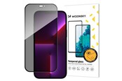 Mobil - Beskyttelsesglas - Wozinsky Privatlivsglas med Anti Spy-filter til iPhone 15 Pro Max Privacy Glass - sort - 5907769309113
