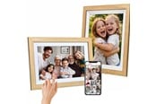 Digital fotoramme - Wozinsky WRC-32 10.1" digital fotoramme med Frameo 32GB app - lysebrun - 5907769384332