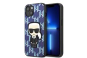 Mobil - Covers & Cases - Karl Lagerfeld KLHCP13SPMNIKBL iPhone 13 mini 5.4" hardcase blue/blue Monogram Ikonik Patch - 3666339049485