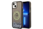 Mobil - Covers & Cases - Karl Lagerfeld Liquid Glitter RSG case for iPhone 14 Plus - black - 3666339086015