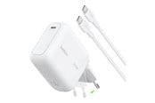 Mobil - Adaptere & Opladere - Belkin BoostCharge power adapter - GaN - USB-C - 100 watt - WCH025KQ1.5WHB6