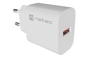 Mobil - Adaptere & Opladere - Natec Ribera power adapter - USB - 18 watt - NUC-2392