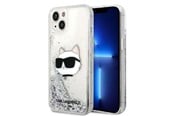 Mobil - Covers & Cases - Karl Lagerfeld KLHCP14MLNHCCS iPhone 14 Plus 6.7" silver/silver hardcase Glitter Choupette Head - 3666339086930