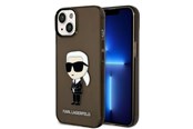 Mobil - Covers & Cases - Karl Lagerfeld Ikonik Karl case for iPhone 14 Plus - black - 3666339087050