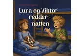 Børnebøger - Luna og Viktor redder natten - Børnebog - Hardcover - 9788776502393