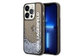 Mobil - Covers & Cases - Karl Lagerfeld Liquid Glitter Elong case for iPhone 14 Pro Max - black - 3666339091576